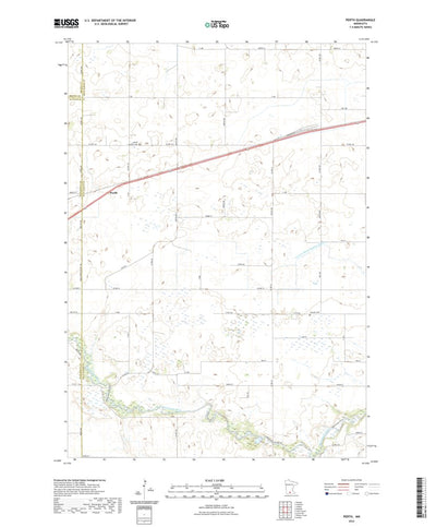 United States Geological Survey Perth, MN (2022, 24000-Scale) digital map