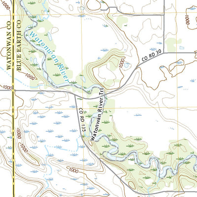 United States Geological Survey Perth, MN (2022, 24000-Scale) digital map