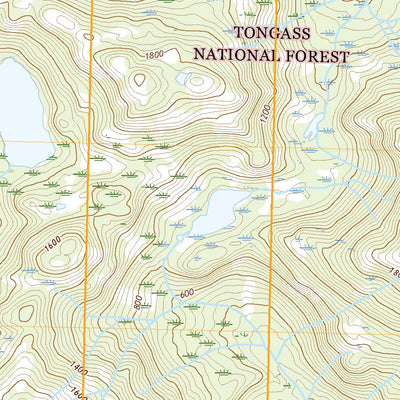 United States Geological Survey Petersburg A-5 SE, AK (2021, 25000-Scale) digital map