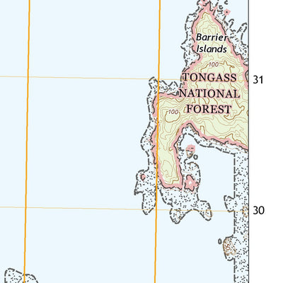 United States Geological Survey Petersburg A-6 NE, AK (2021, 25000-Scale) digital map
