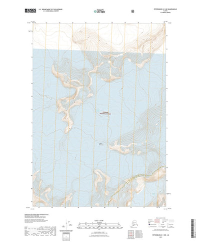 United States Geological Survey Petersburg D-1 NW, AK (2021, 25000-Scale) digital map