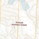United States Geological Survey Petersburg D-1 SE, AK (2021, 25000-Scale) digital map