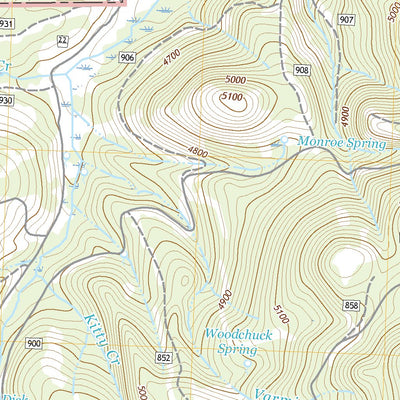 United States Geological Survey Peterson Point, OR (2020, 24000-Scale) digital map