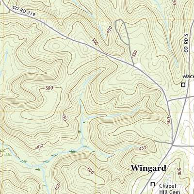 United States Geological Survey Petrey, AL (2020, 24000-Scale) digital map