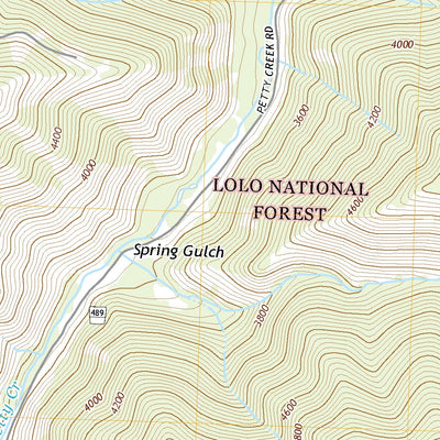 United States Geological Survey Petty Mountain, MT (2020, 24000-Scale) digital map