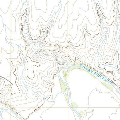 United States Geological Survey Pfeifer, KS (2022, 24000-Scale) digital map