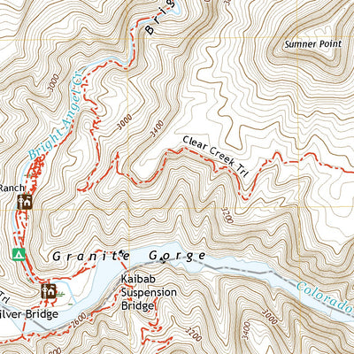 United States Geological Survey Phantom Ranch, AZ (2021, 24000-Scale) digital map