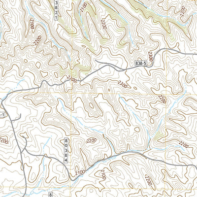 United States Geological Survey Phillip Spring, ND (2020, 24000-Scale) digital map