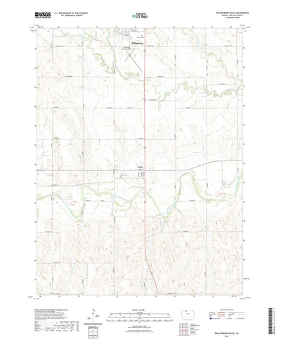 United States Geological Survey Phillipsburg South, KS (2022, 24000-Scale) digital map