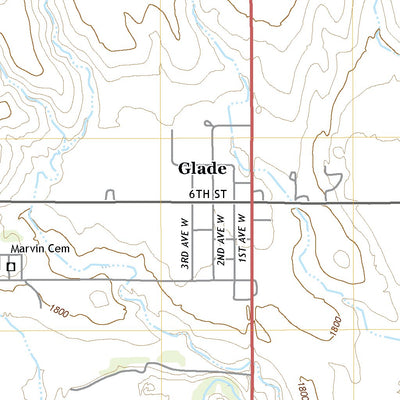 United States Geological Survey Phillipsburg South, KS (2022, 24000-Scale) digital map