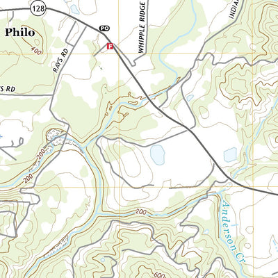 United States Geological Survey Philo, CA (2021, 24000-Scale) digital map