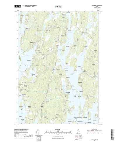 United States Geological Survey Phippsburg, ME (2021, 24000-Scale) digital map
