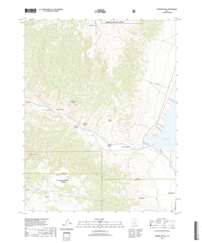 United States Geological Survey Phonolite Hill, UT (2020, 24000-Scale) digital map