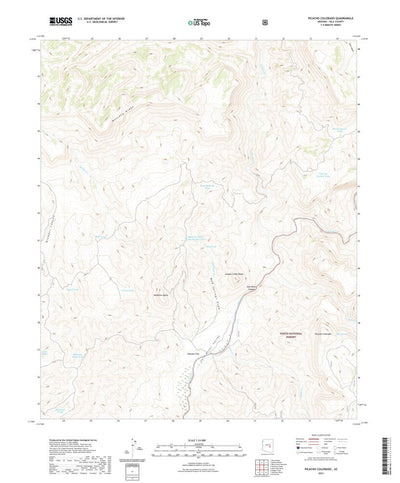 United States Geological Survey Picacho Colorado, AZ (2021, 24000-Scale) digital map