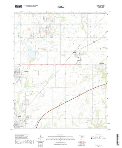 United States Geological Survey Picher, OK (2022, 24000-Scale) digital map