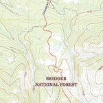 United States Geological Survey Pickle Pass, WY (2021, 24000-Scale) digital map