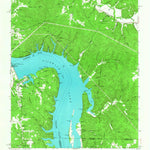 United States Geological Survey Pickwick, TN-AL (1949, 24000-Scale) digital map