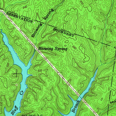 United States Geological Survey Pickwick, TN-AL (1949, 24000-Scale) digital map