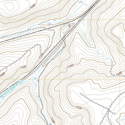 United States Geological Survey Piedmont Reservoir, WY (2021, 24000-Scale) digital map