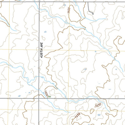 United States Geological Survey Pierpont, SD (2021, 24000-Scale) digital map