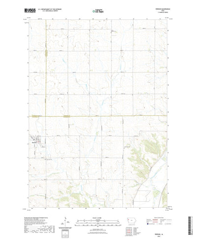 United States Geological Survey Pierson, IA (2022, 24000-Scale) digital map