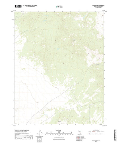 United States Geological Survey Pierson Summit, NV (2021, 24000-Scale) digital map