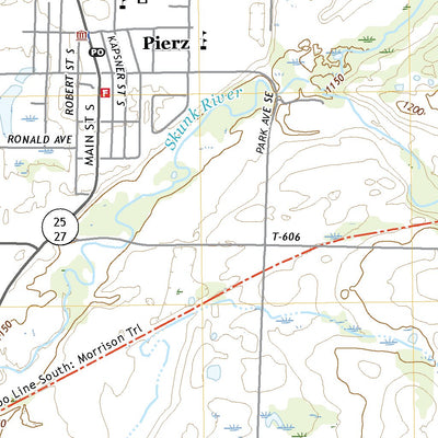 United States Geological Survey Pierz, MN (2022, 24000-Scale) digital map