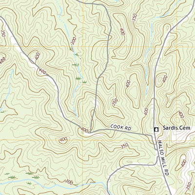 United States Geological Survey Pigeon Creek, AL (2020, 24000-Scale) digital map