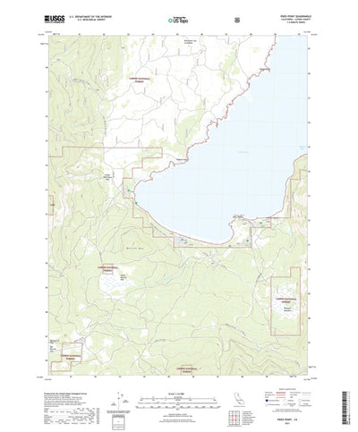 United States Geological Survey Pikes Point, CA (2021, 24000-Scale) digital map