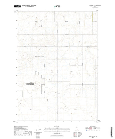 United States Geological Survey Pillar Butte SE, ID (2020, 24000-Scale) digital map