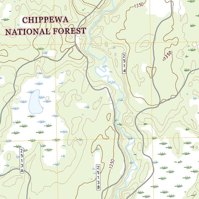 United States Geological Survey Pimushe Lake, MN (2022, 24000-Scale) digital map