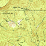 United States Geological Survey Pine, AZ (1934, 62500-Scale) digital map