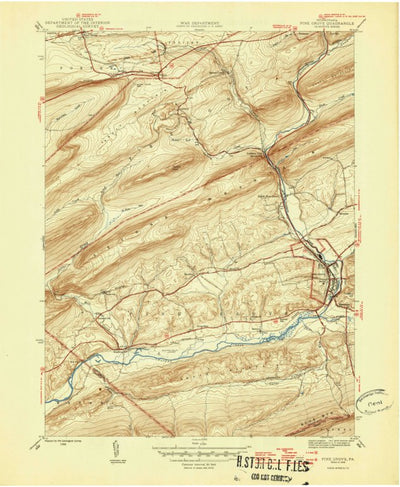 United States Geological Survey Pine Grove, PA (1946, 31680-Scale) digital map