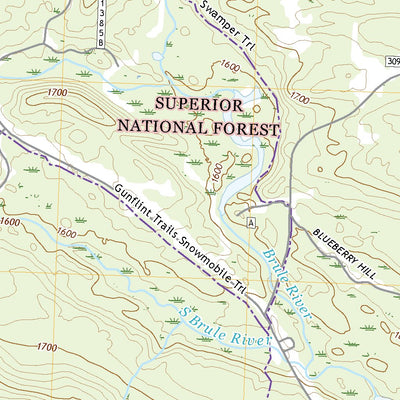 United States Geological Survey Pine Mountain, MN (2022, 24000-Scale) digital map
