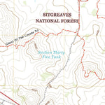 United States Geological Survey Pinedale, AZ (2021, 24000-Scale) digital map