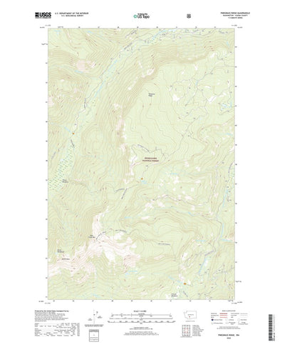 United States Geological Survey Pinegrass Ridge, WA (2020, 24000-Scale) digital map