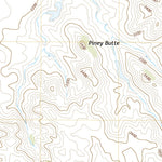 United States Geological Survey Piney Butte, MT (2020, 24000-Scale) digital map
