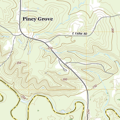 United States Geological Survey Piney Grove, AR (2020, 24000-Scale) digital map