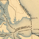 United States Geological Survey Piney Point, MD-VA (1895, 62500-Scale) digital map