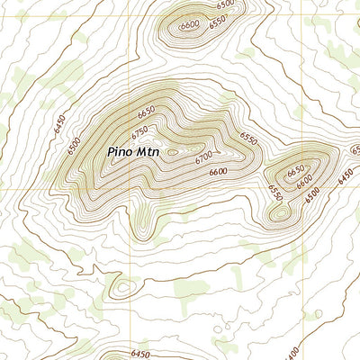 United States Geological Survey Pino Mountain, NM (2020, 24000-Scale) digital map