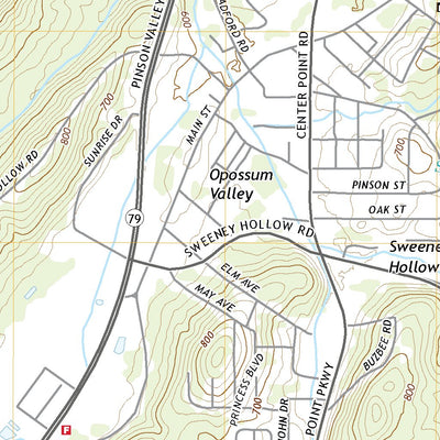 United States Geological Survey Pinson, AL (2020, 24000-Scale) digital map