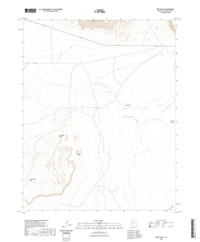 United States Geological Survey Pipe Valley, AZ (2021, 24000-Scale) digital map
