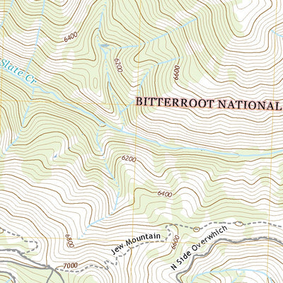 United States Geological Survey Piquett Mountain, MT (2020, 24000-Scale) digital map