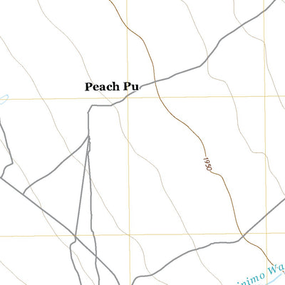 United States Geological Survey Pisinimo, AZ (2021, 24000-Scale) digital map
