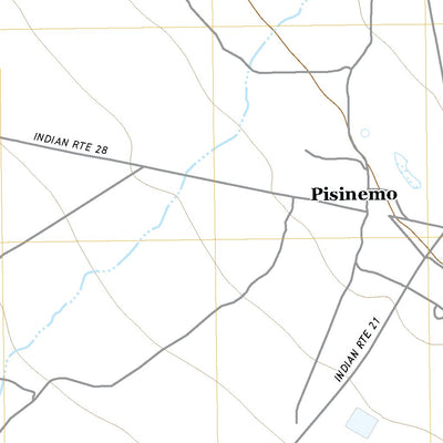 United States Geological Survey Pisinimo, AZ (2021, 24000-Scale) digital map