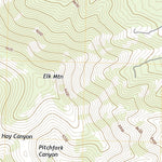 United States Geological Survey Pitchfork Canyon, NM (2020, 24000-Scale) digital map