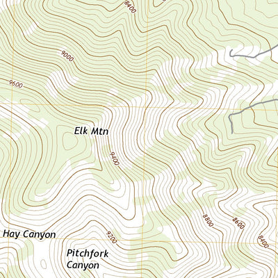 United States Geological Survey Pitchfork Canyon, NM (2020, 24000-Scale) digital map