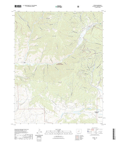 United States Geological Survey Pitkin, CO (2022, 24000-Scale) digital map