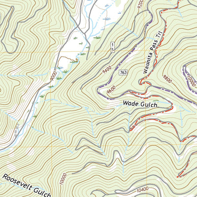 United States Geological Survey Pitkin, CO (2022, 24000-Scale) digital map