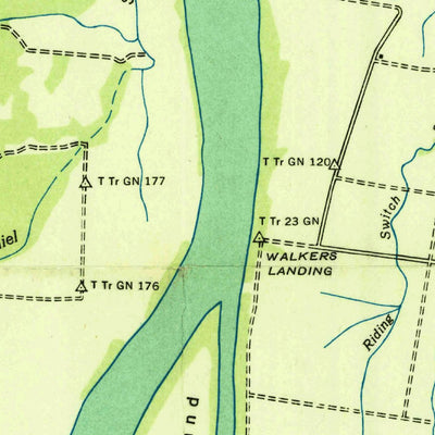 United States Geological Survey Pittsburg Landing, TN (1936, 24000-Scale) digital map